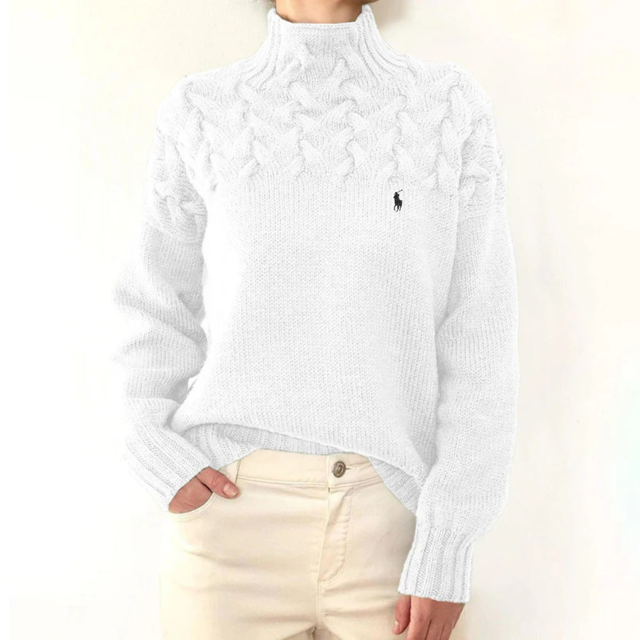Maglione lavorato a maglia elegante - SALDI DI FINE SERIE