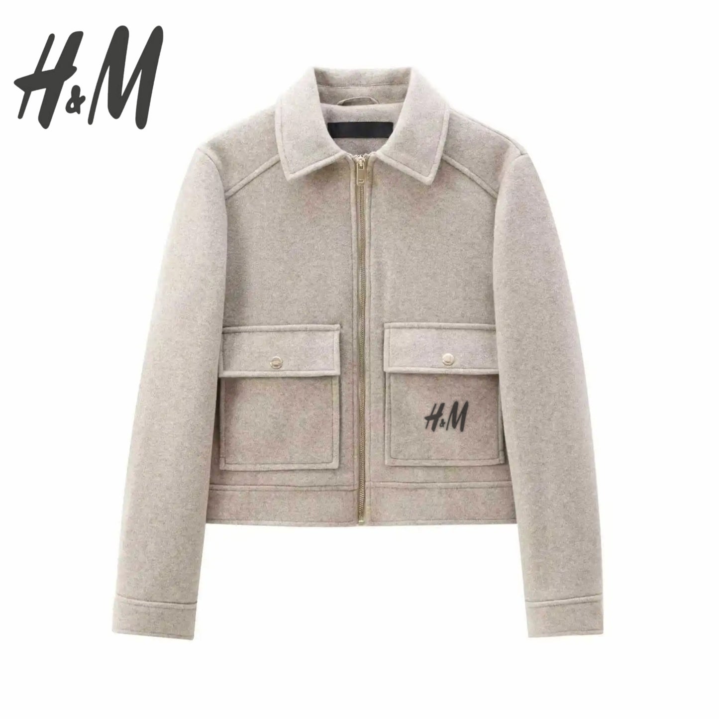 H-M | Cappotto alla moda in tessuto morbido