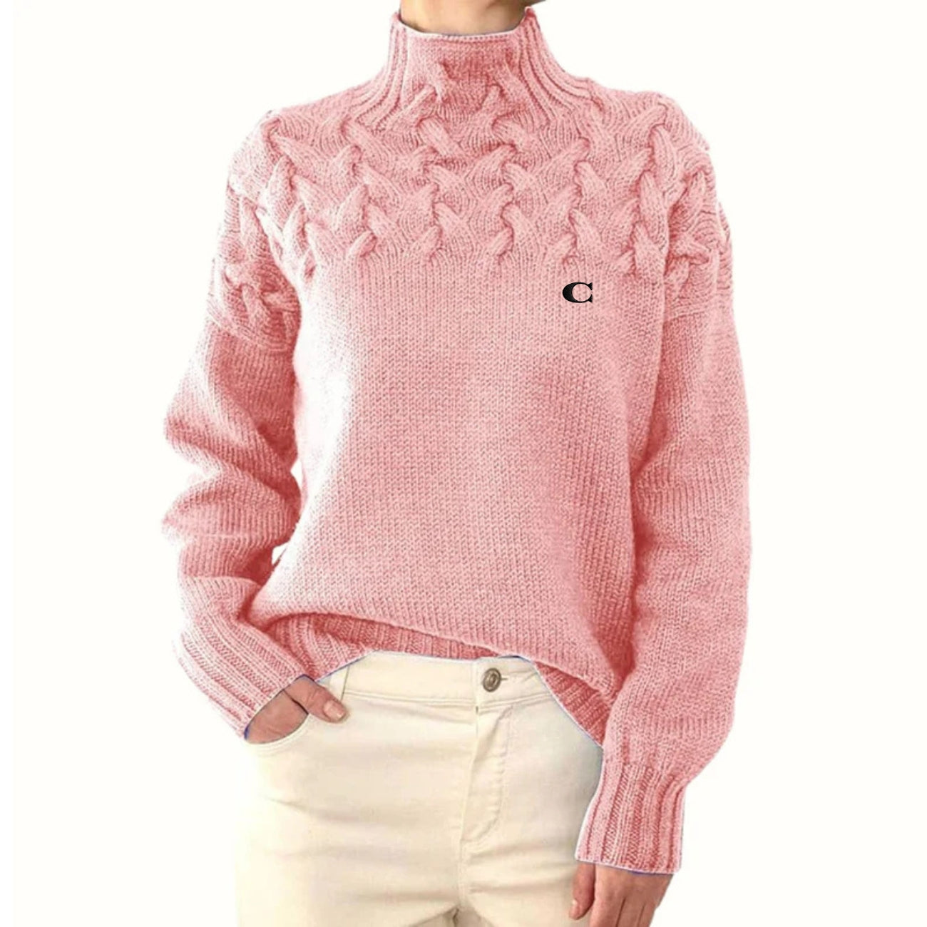Maglione lavorato a maglia elegante - SALDI DI FINE SERIE