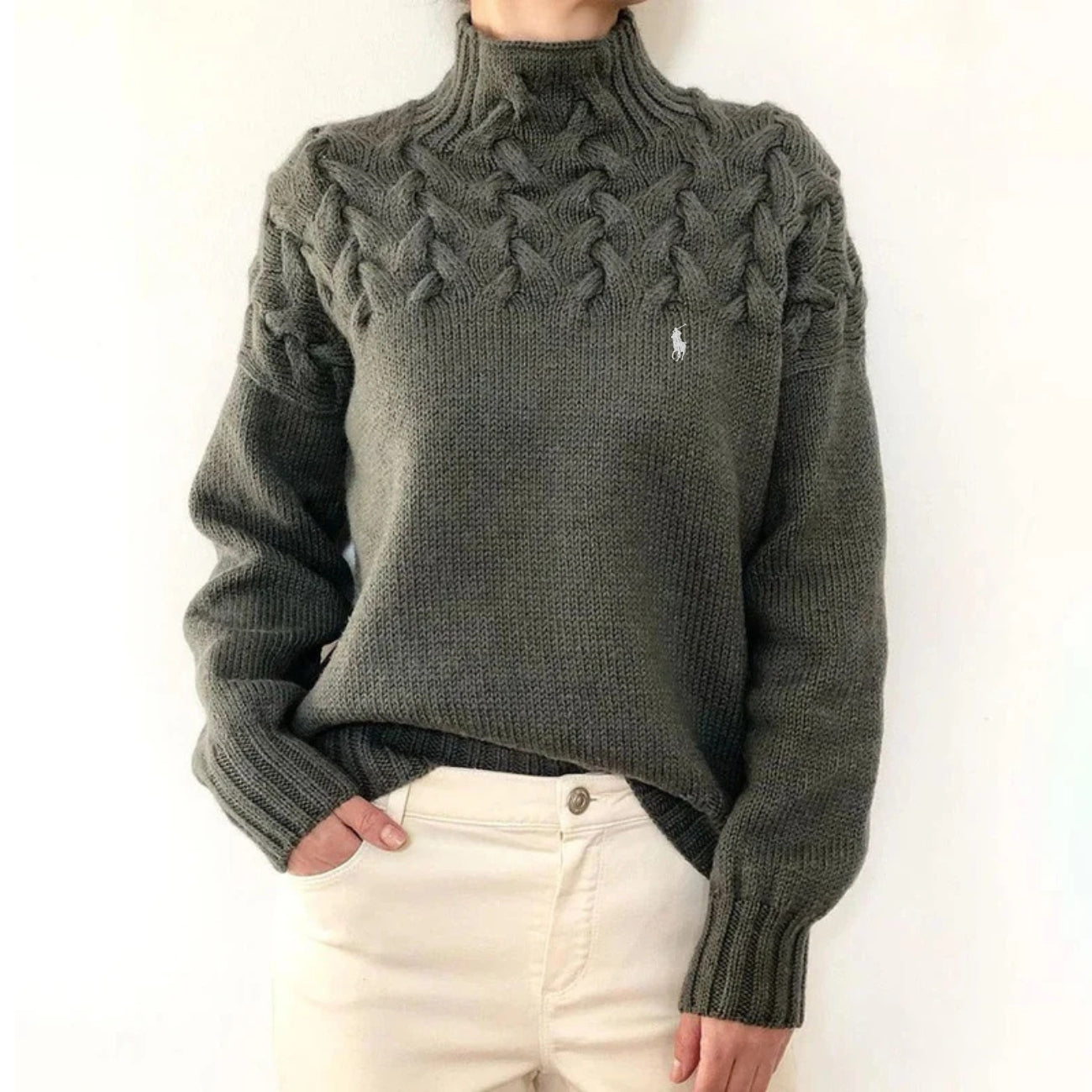Maglione lavorato a maglia elegante - SALDI DI FINE SERIE
