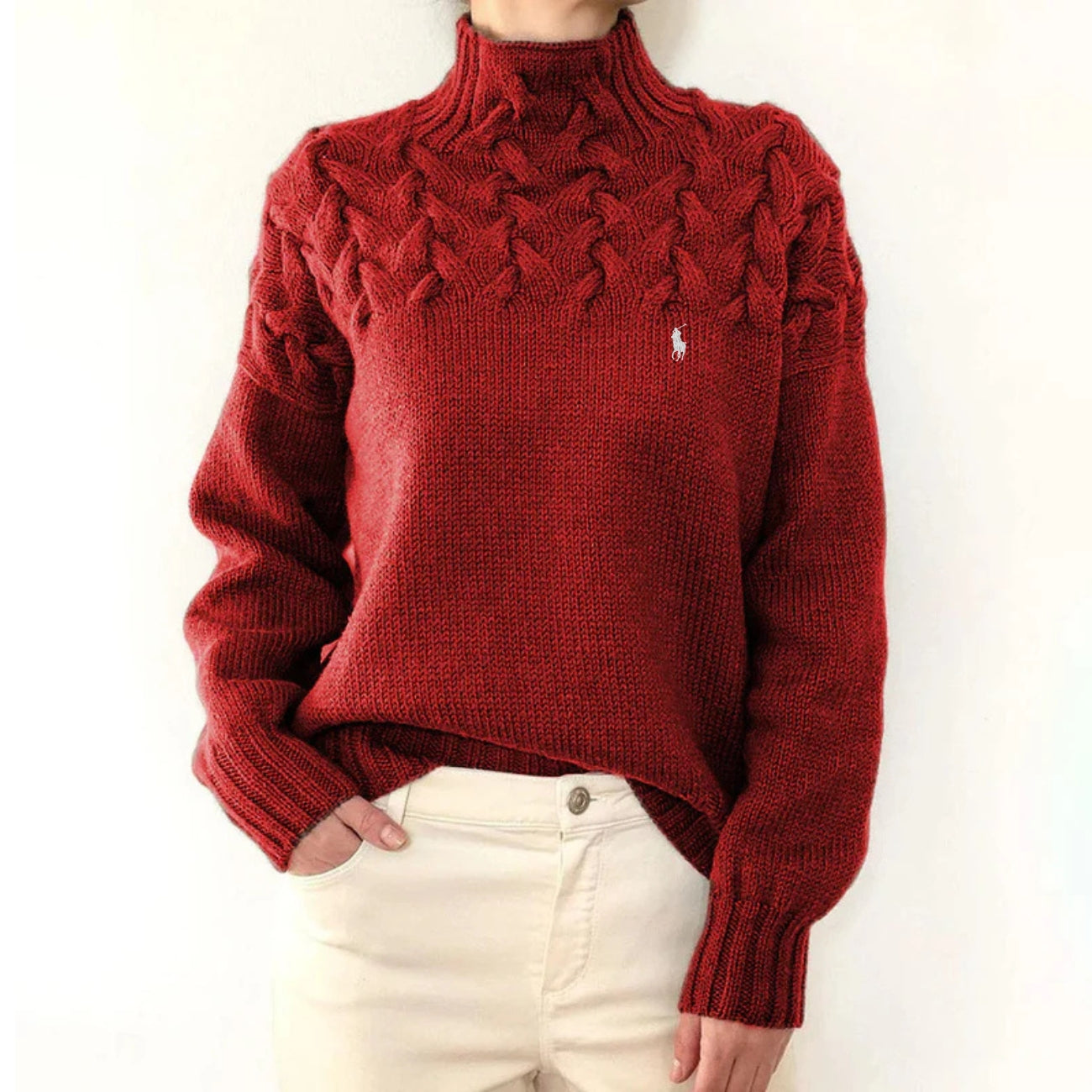 Maglione lavorato a maglia elegante - SALDI DI FINE SERIE