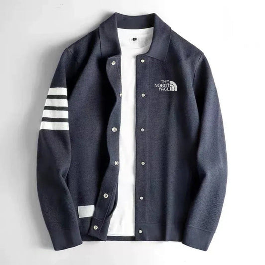 TNF - Giacca da uomo con vestibilità comoda e chiusura con bottoni