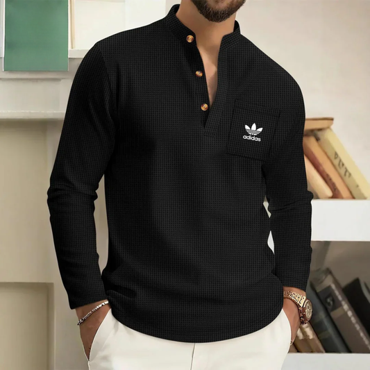 2026 Maglietta Henley a Manica Lunga - Edizione Limitata