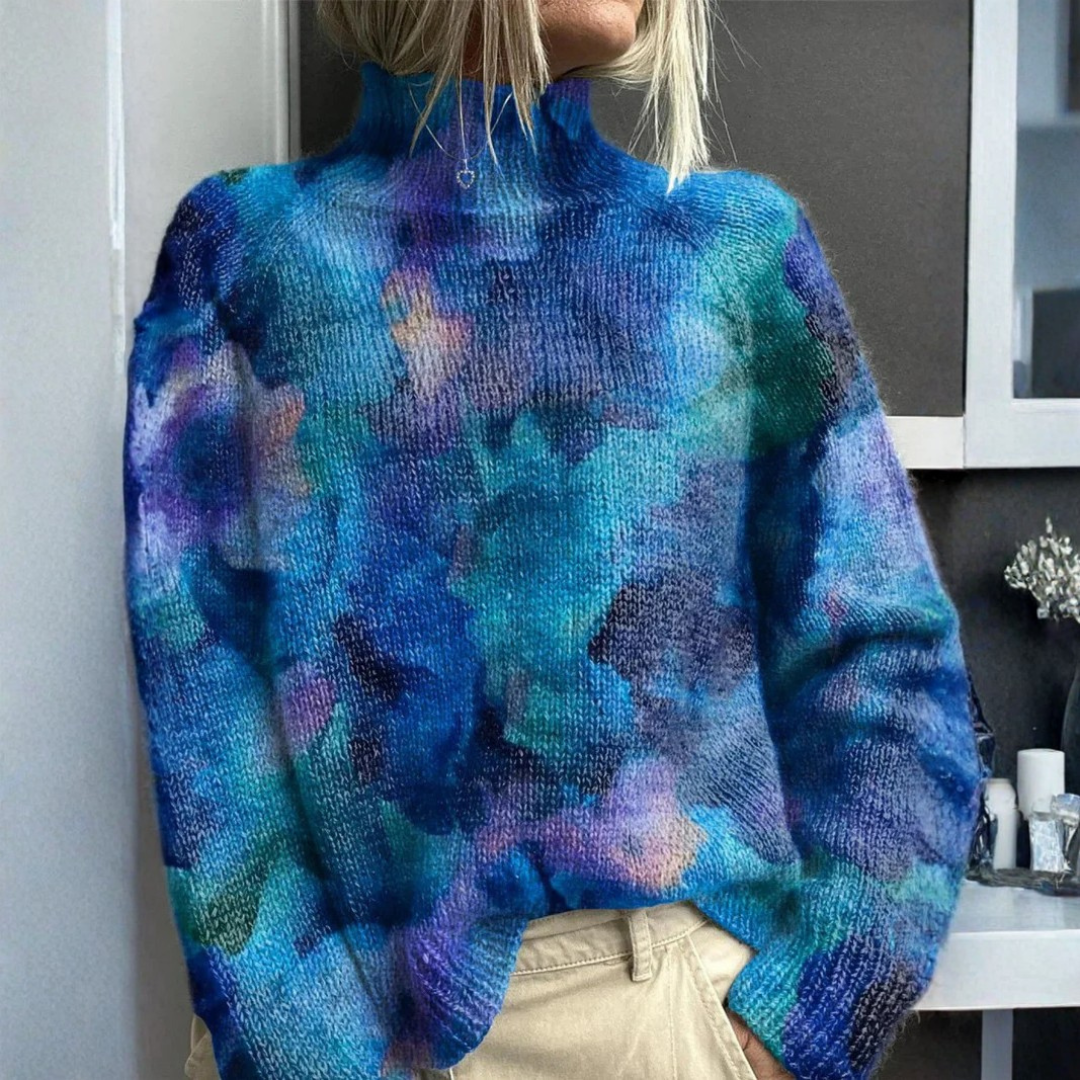 Ashley | Maglione a Collo Alto Caldo ed Elegante