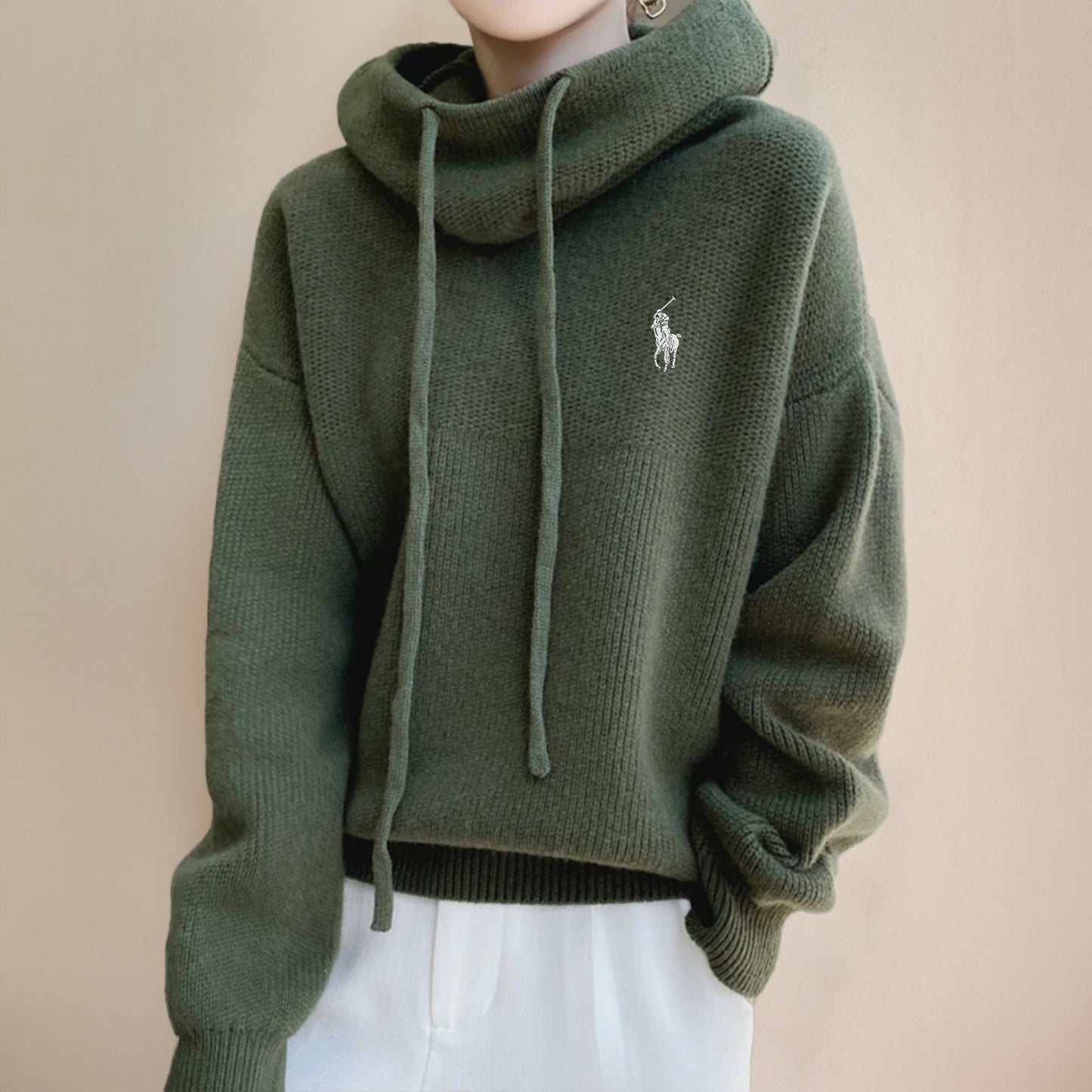 RL - Maglione Elegante con Collo Alto
