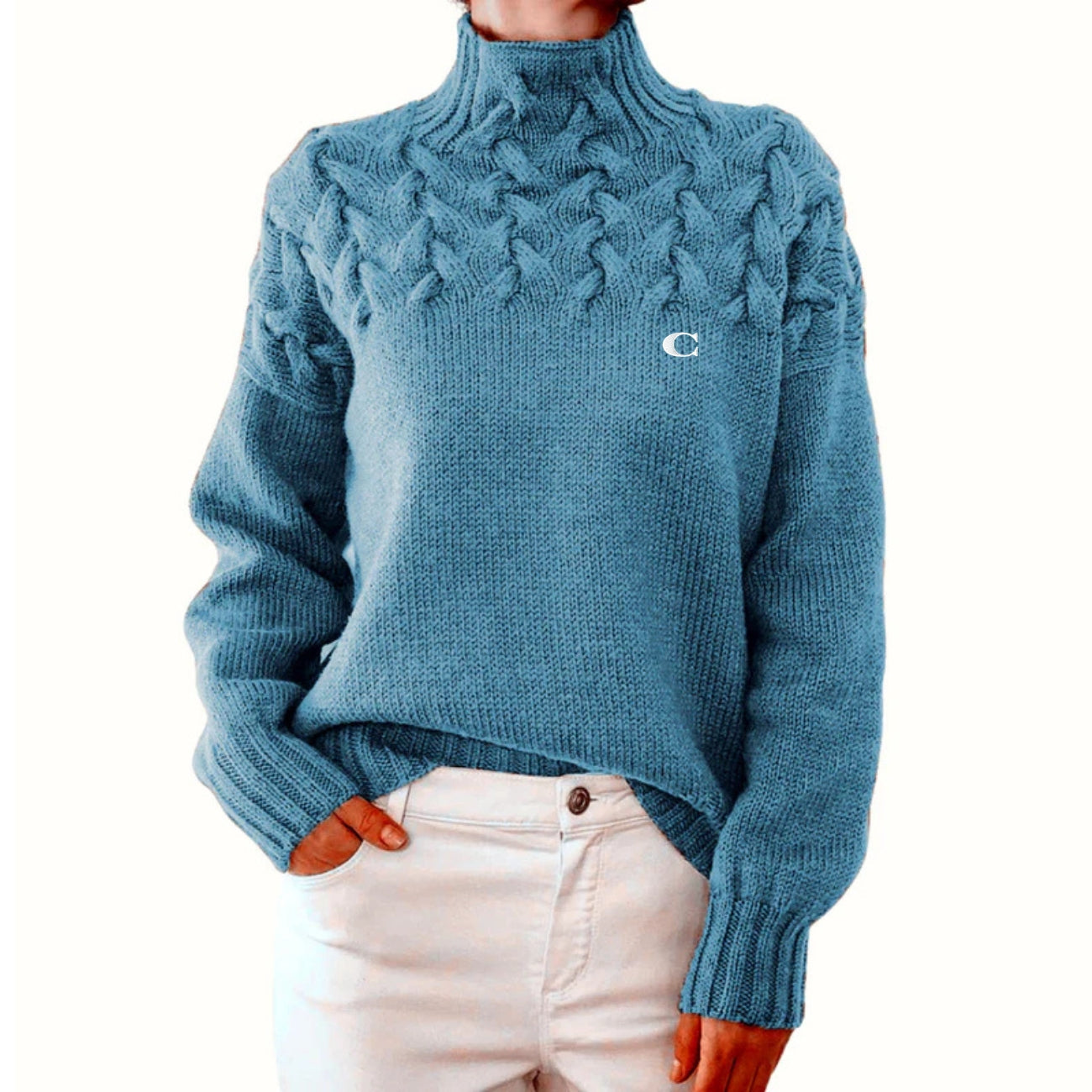 Maglione lavorato a maglia elegante - SALDI DI FINE SERIE