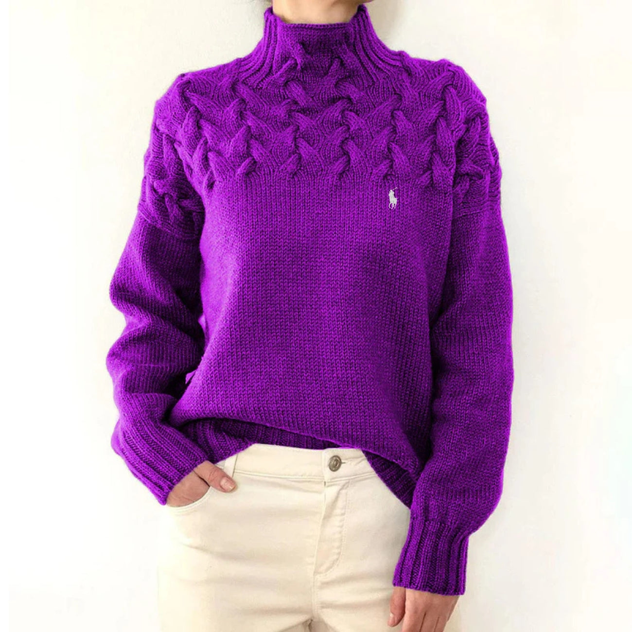 Maglione lavorato a maglia elegante - SALDI DI FINE SERIE