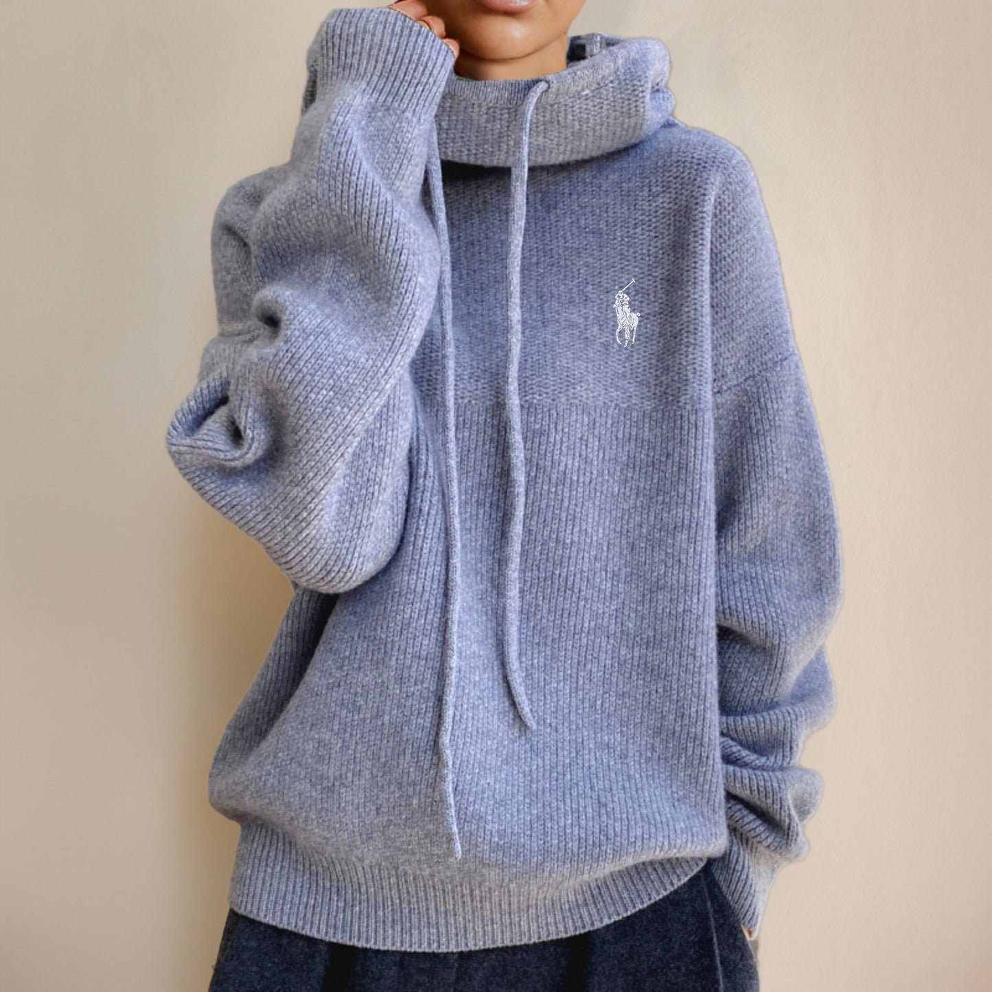RL - Maglione Elegante con Collo Alto