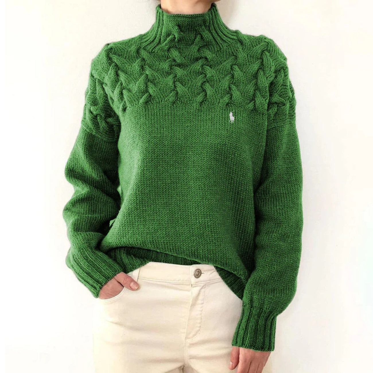 Maglione lavorato a maglia elegante - SALDI DI FINE SERIE