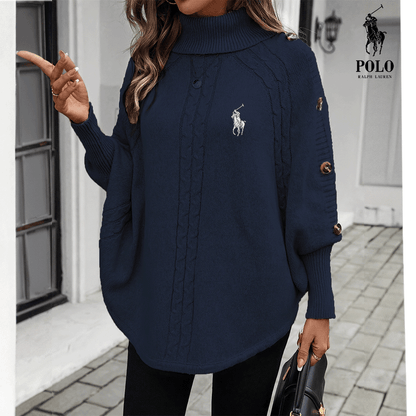 RaIph Iauren™ | Maglione a collo alto con bottoni