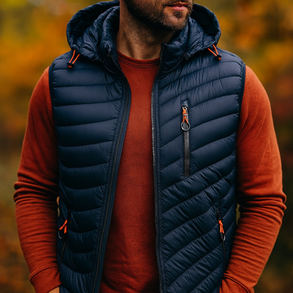 ROSSI ROMA | GILET IMBOTTITO ELEGANTE DA UOMO