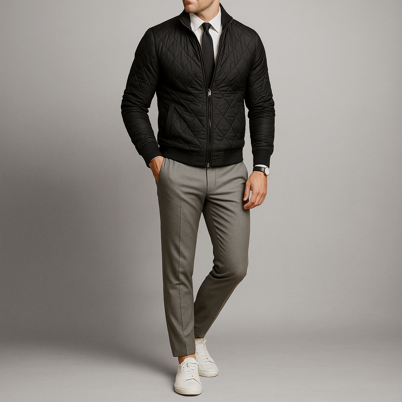 ROSSI ROMA | CARDIGAN URBANO ZIP