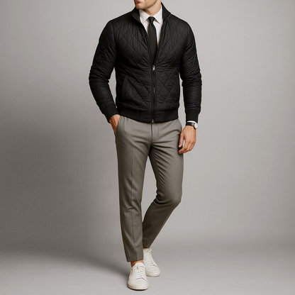 ROSSI ROMA | CARDIGAN URBANO ZIP