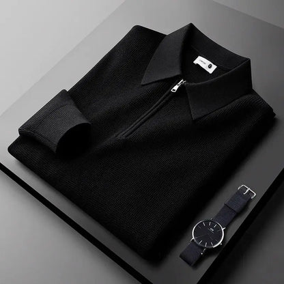 ROSSI ROMA | FELPA CLASSICA IN MAGLIA WAFFLE DA UOMO