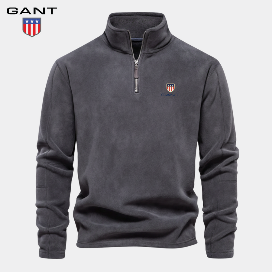 Maglione da uomo con mezza cerniera