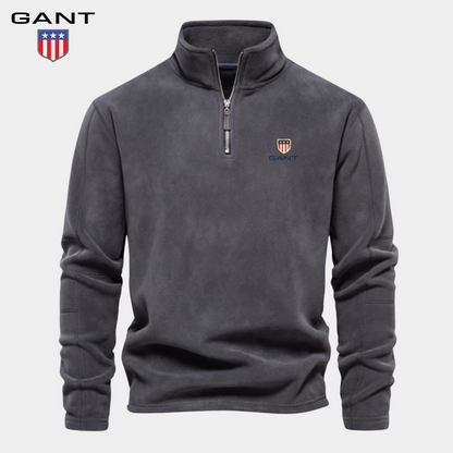 Maglione da uomo con mezza cerniera