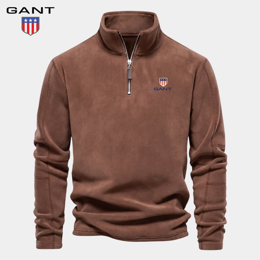 Maglione da uomo con mezza cerniera