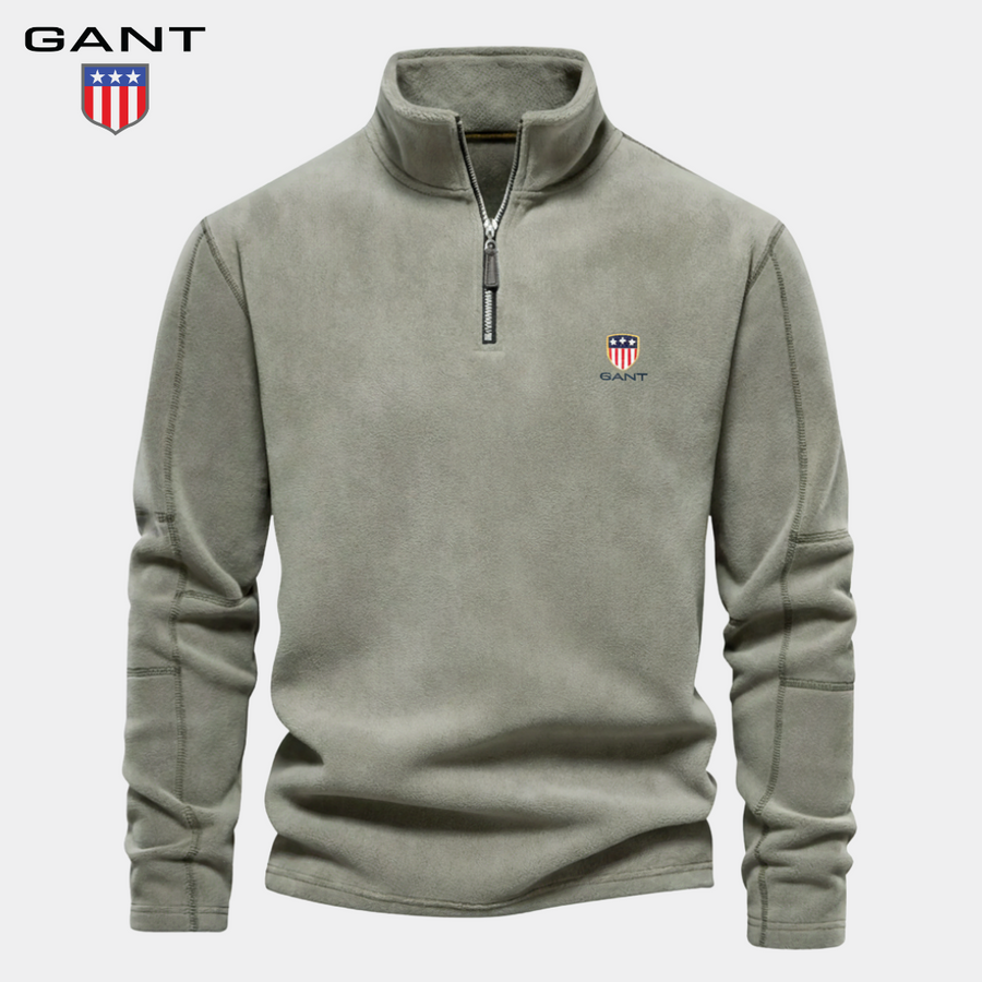 Maglione da uomo con mezza cerniera