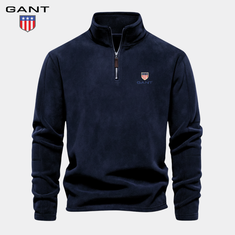 Maglione da uomo con mezza cerniera
