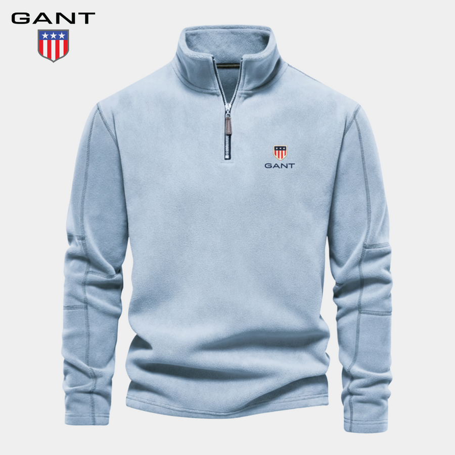 Maglione da uomo con mezza cerniera