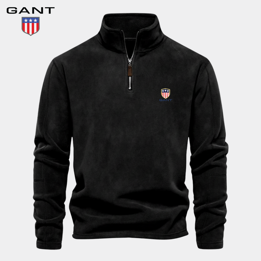 Maglione da uomo con mezza cerniera