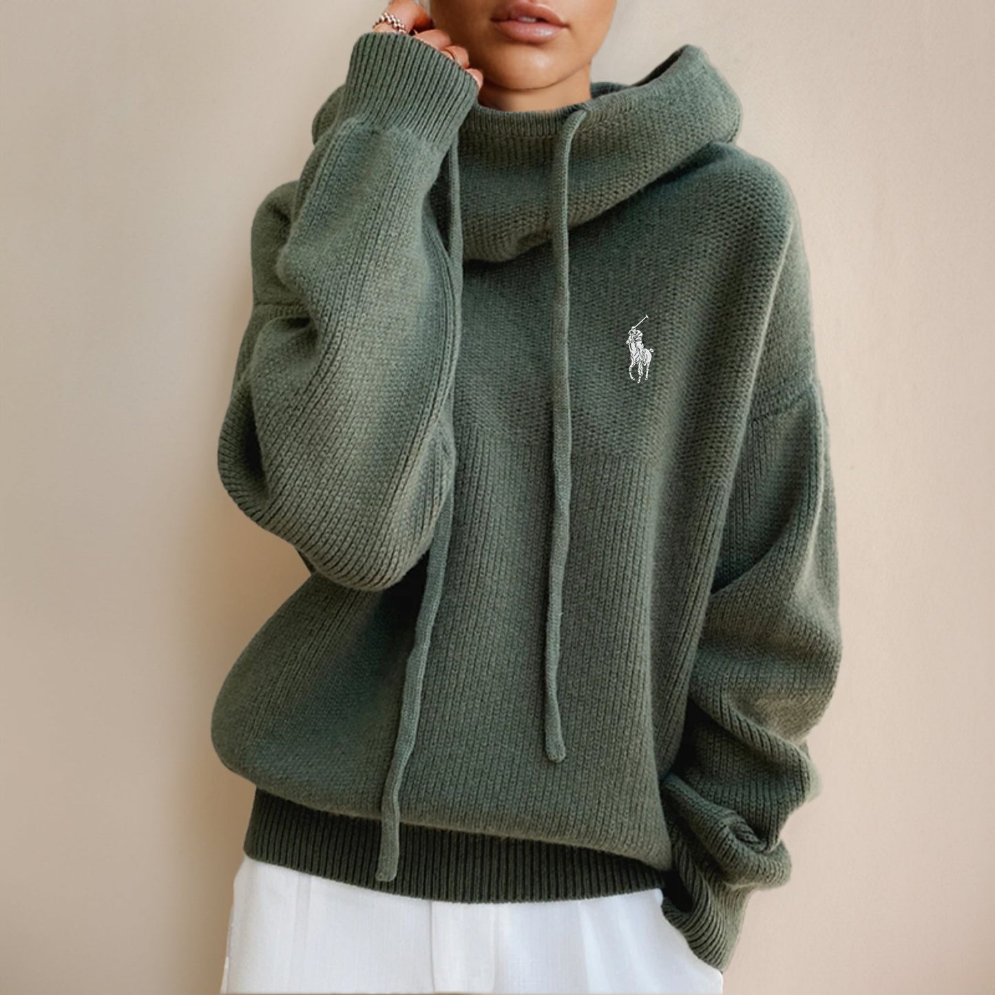 RL - Maglione Elegante con Collo Alto