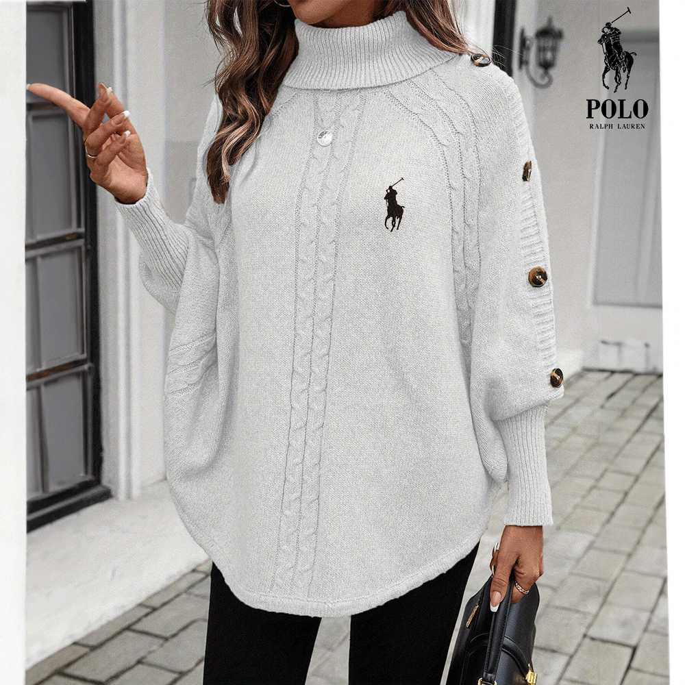 RaIph Iauren™ | Maglione a collo alto con bottoni